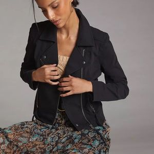 Anthropologie Marrakech Moto Jacket - XXS - Black
